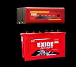 Exide Star 700VA Inverter + Exide Inva Homz 1000 Tubular Battery Combo
